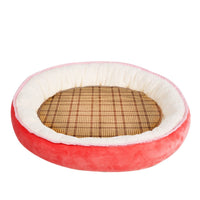 HKM-9858493 Pet Mat - Removable Cloth Mat in Lake Blue, Dream Pink, Watermelon Red, Cow Patterns, 40cm x 30cm