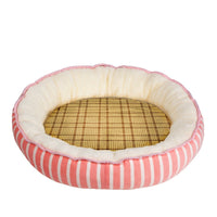 HKM-9858493 Pet Mat - Removable Cloth Mat in Lake Blue, Dream Pink, Watermelon Red, Cow Patterns, 40cm x 30cm