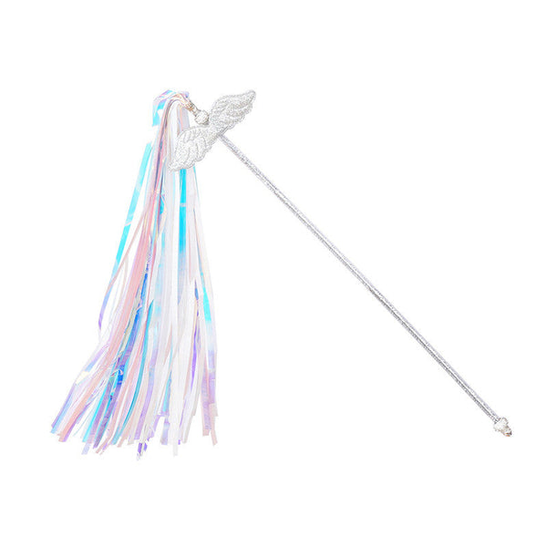 HKM-9859261 Cat Teasing Toy with Plastic Wand for Fun and Engaging Playtime