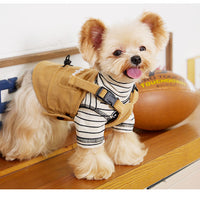 HKM-9860797 Pet Tooling Strap for Small and Medium-sized Dogs in Brown - Available in Multiple Sizes
