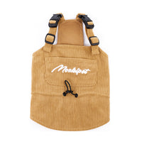 HKM-9860797 Pet Tooling Strap for Small and Medium-sized Dogs in Brown - Available in Multiple Sizes