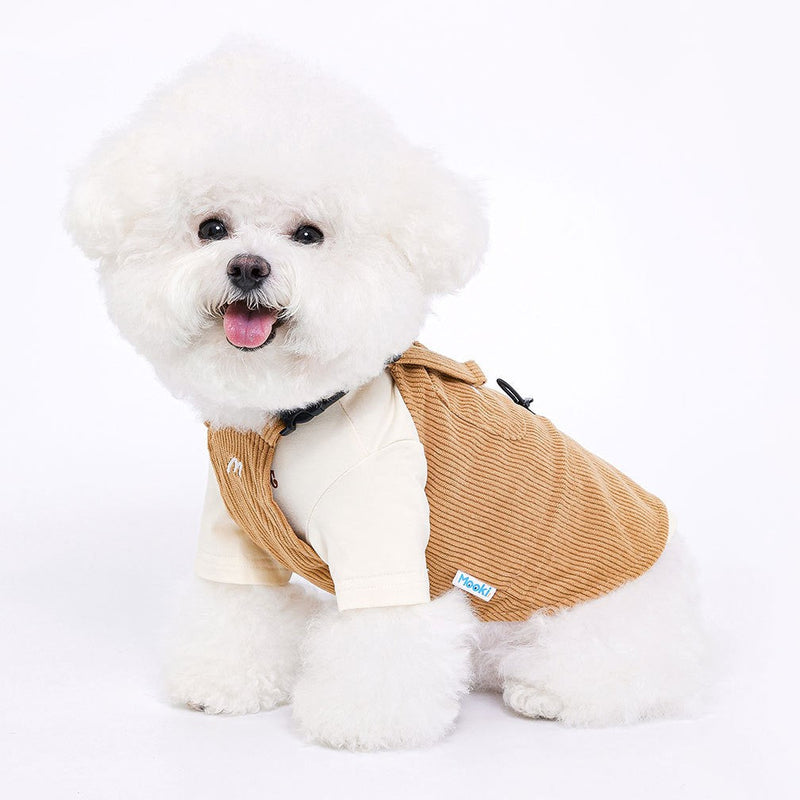 HKM-9860797 Pet Tooling Strap for Small and Medium-sized Dogs in Brown - Available in Multiple Sizes