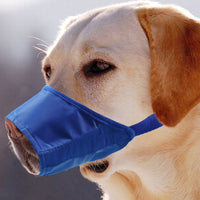 HKM-9861693 Waterproof Anti-Bite Dog Mouth Cover for Bark Control - Available in Multiple Colors
