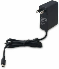 HKM-986323 Universal AC Power Supply Adapter for Nintendo Switch - Fast Charging 2.4A, 5ft Tangle-Free Cable, USB-C Connector