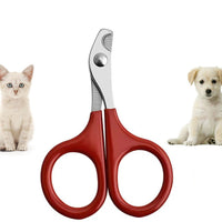 HKM-9865661 Professional Pet Nail Clippers for Small Dogs and Cats - Stainless Steel Blades with Comfortable Grip