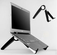 HKM-986963 Aluminum Cooling Stand for iPad, Tablets, and Laptops - Adjustable Triangle Design