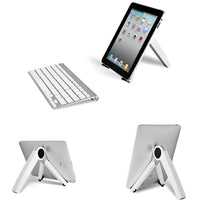 HKM-986963 Aluminum Cooling Stand for iPad, Tablets, and Laptops - Adjustable Triangle Design