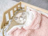 HKM-9870525 Cozy Bear Cloak Blanket for Dogs and Cats in Multiple Colors