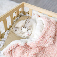 HKM-9870525 Cozy Bear Cloak Blanket for Dogs and Cats in Multiple Colors