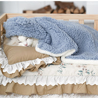 HKM-9870525 Cozy Bear Cloak Blanket for Dogs and Cats in Multiple Colors