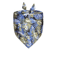 HKM-9871549 Pet Summer Triangle Scarf for Cats and Dogs - Lightweight Polyester in Vibrant Colors