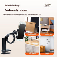 HKM-987155 360-Degree Rotating Mobile Phone Bracket in Various Colors - Adjustable Clip Styles Available