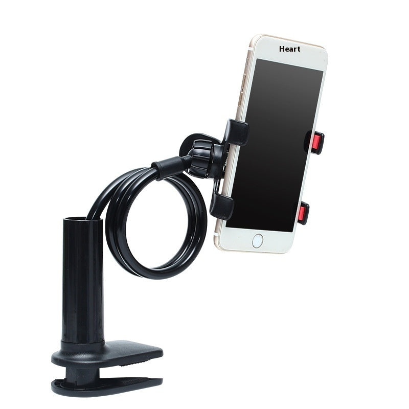 HKM-987155 360-Degree Rotating Mobile Phone Bracket in Various Colors - Adjustable Clip Styles Available