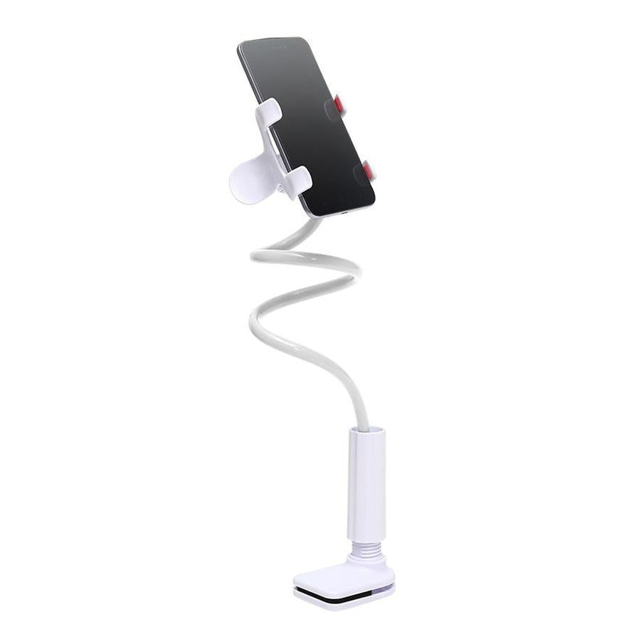HKM-987155 360-Degree Rotating Mobile Phone Bracket in Various Colors - Adjustable Clip Styles Available