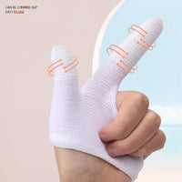 HKM-9871805 Pet Finger Toothbrush for Dogs and Cats - Soft Silicone Tooth Cleaning Finger Cover