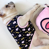 HKM-9874493 Gold Coin Pig Lycra Cotton Pet Spring and Summer Vest T-shirt, Multiple Sizes Available