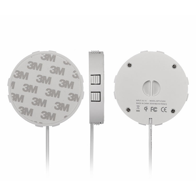 HKM-987475 Wireless Charging Pad for Desktop, Hidden Design with 10mm Charging Distance