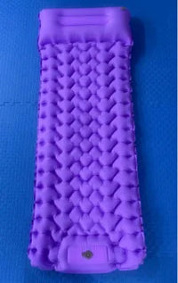 HKM-987795 Portable Outdoor Inflatable Air Mattress with Built-in Foot Pump for Camping and Travel