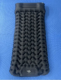 HKM-987795 Portable Outdoor Inflatable Air Mattress with Built-in Foot Pump for Camping and Travel