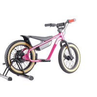 HKM-987859 16'' Aluminium Alloy Electric Motorcycle for Kids - High Speed Dirt Bike with 2 Speed Gears and Integrated Battery