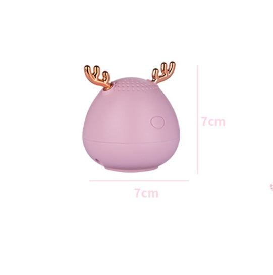 HKM-987923 Wireless Bluetooth Speaker - Portable Mini Audio Device with USB Charging and 300mAh Battery