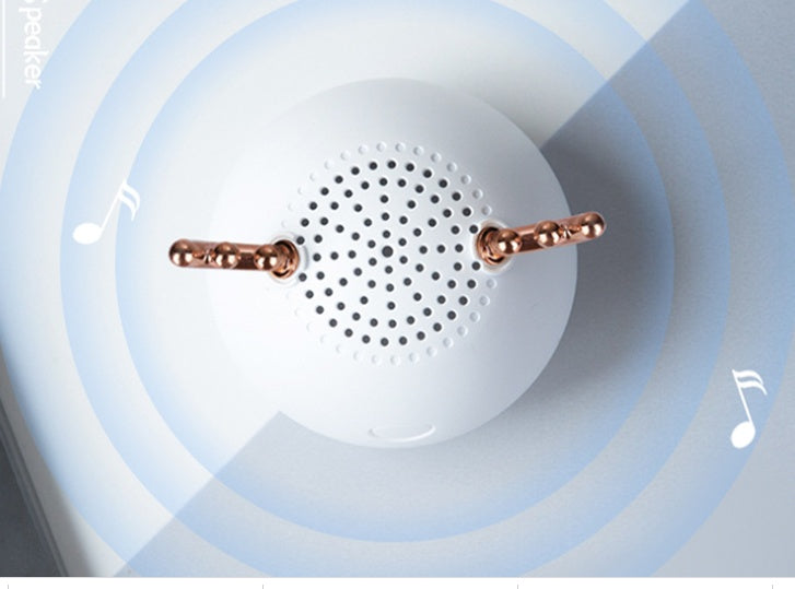 HKM-987923 Wireless Bluetooth Speaker - Portable Mini Audio Device with USB Charging and 300mAh Battery