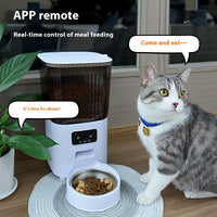 HKM-9879869 5L Automatic Pet Feeder with Smart Features for Dogs and Cats