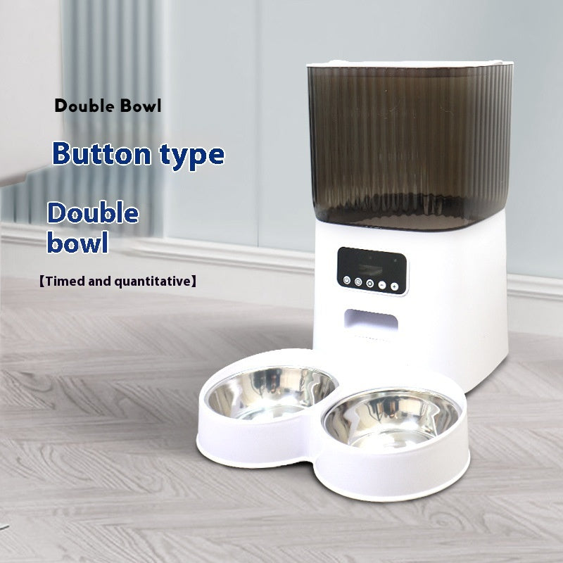HKM-9879869 5L Automatic Pet Feeder with Smart Features for Dogs and Cats