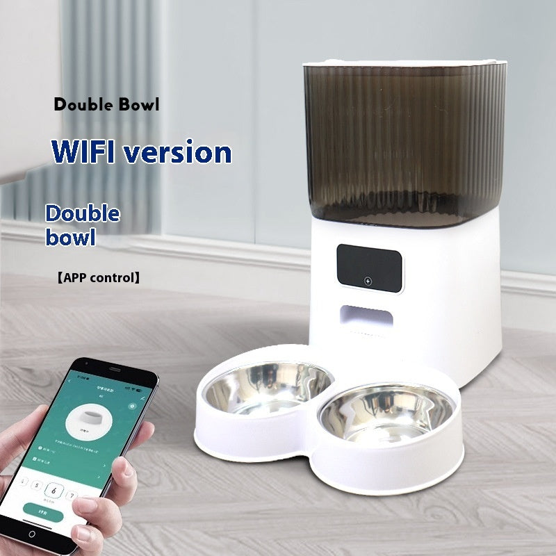 HKM-9879869 5L Automatic Pet Feeder with Smart Features for Dogs and Cats
