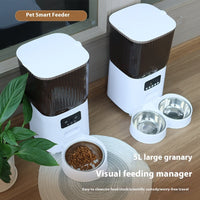 HKM-9879869 5L Automatic Pet Feeder with Smart Features for Dogs and Cats