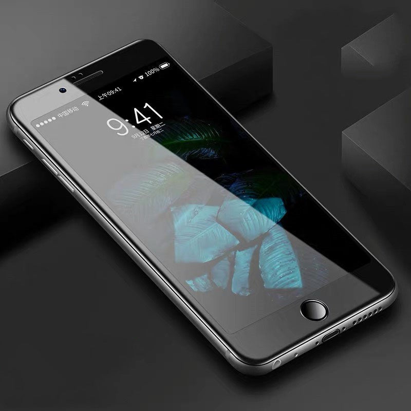 HKM-987987 Tempered Glass Screen Protector for iPhone 6/6s/7/8/6 Plus/7 Plus/8 Plus - Full Coverage, Anti-Fingerprint, HD Clarity