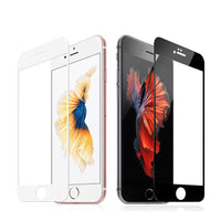 HKM-987987 Tempered Glass Screen Protector for iPhone 6/6s/7/8/6 Plus/7 Plus/8 Plus - Full Coverage, Anti-Fingerprint, HD Clarity
