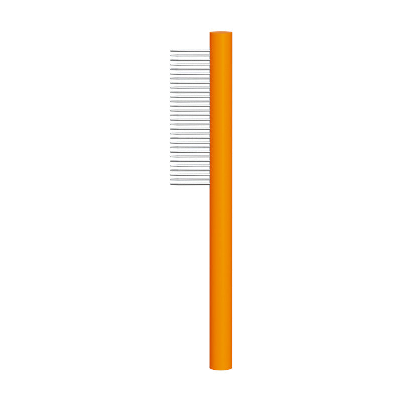 HKM-9881277 Long Haired Cat Fine Tooth Comb - ABS & Stainless Steel, Lightweight, Multiple Color Options