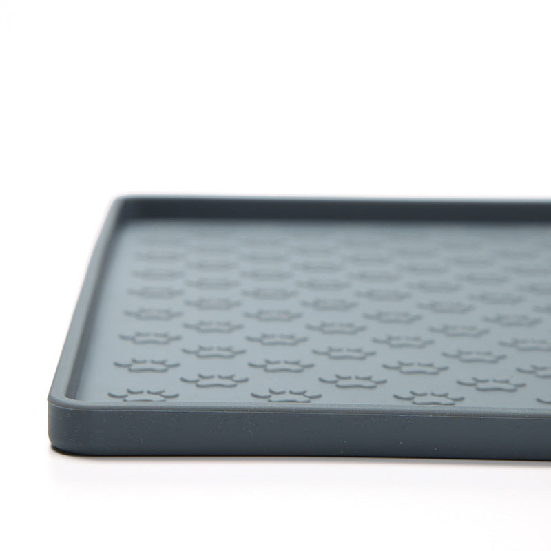 HKM-9881533 Waterproof Silicone Pet Mat for Dogs and Cats - Easy to Clean, Square Design in Various Sizes and Colors
