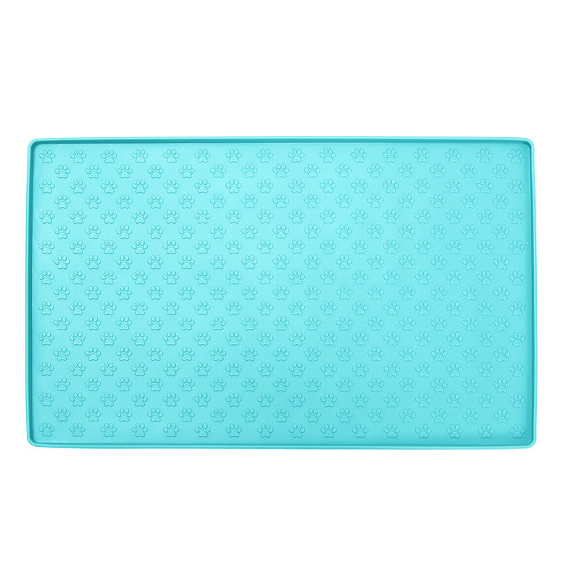 HKM-9881533 Waterproof Silicone Pet Mat for Dogs and Cats - Easy to Clean, Square Design in Various Sizes and Colors