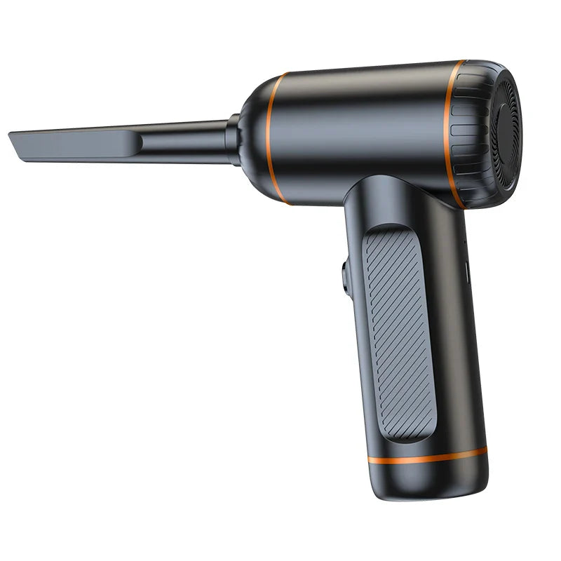 HKM-988179 Portable 2-in-1 Handheld Vacuum Cleaner for Car | Mini Wireless Design with Strong Blowing and Suction Features