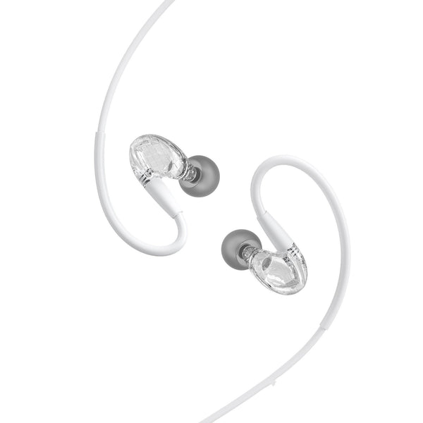 HKM-988179 WK Music In-Ear Wired Earphones with Microphone and 3.5mm Plug, Silicone Earplugs, 1.25m Cable Length