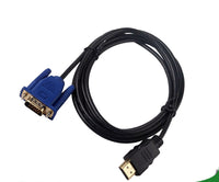 HKM-988307 1.8m HDMI to VGA Adapter Cable for Computer and Projector Connection