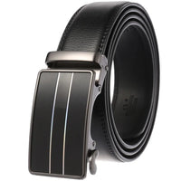 HKM-988307 Adjustable Casual Automatic Buckle Belt for Men - Versatile Style and Comfort