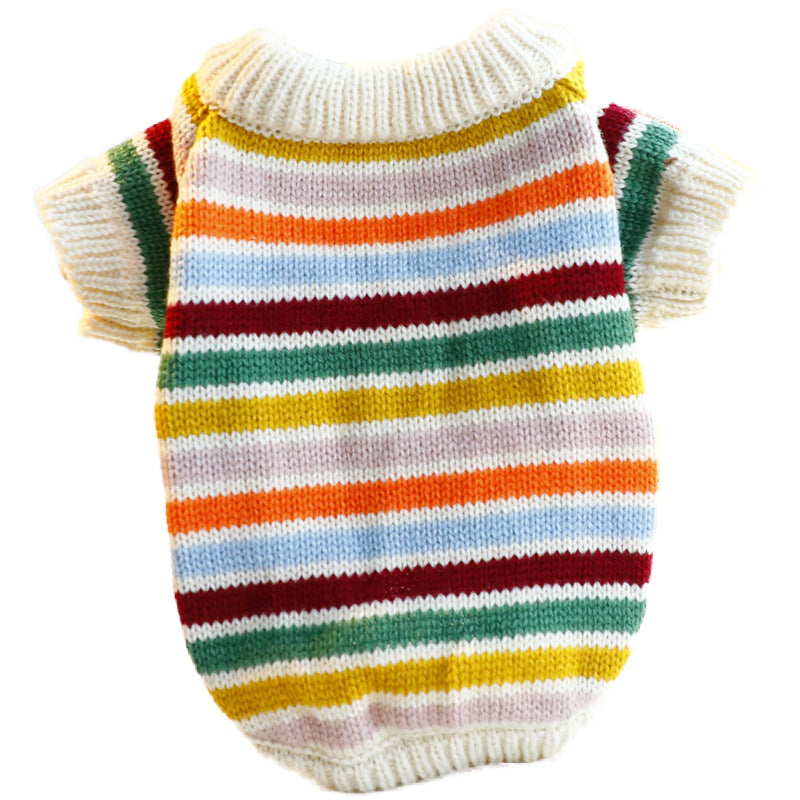 HKM-9883453 Cute and Cozy Wool Sweater for Dogs - Spring and Autumn Style