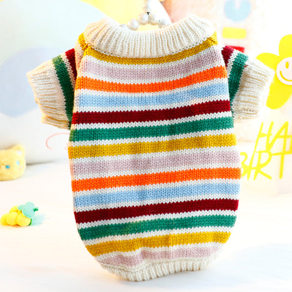 HKM-9883453 Cute and Cozy Wool Sweater for Dogs - Spring and Autumn Style