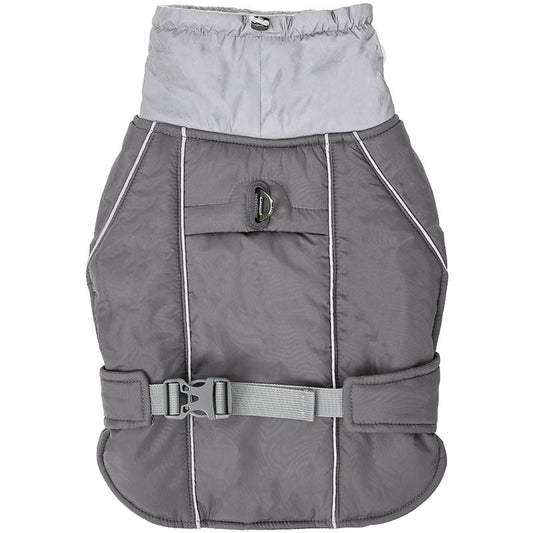 HKM-9883837 Warm Cotton-Padded Dog Clothing in Multiple Colors and Sizes