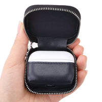 HKM-988627 Apple-Compatible Earphone Bag Sleeve - Handmade PU Heat Transfer Design