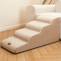 HKM-9887293 Removable Washable Pet Stairs - Adjustable Dog Ramp in Brown and Green Options