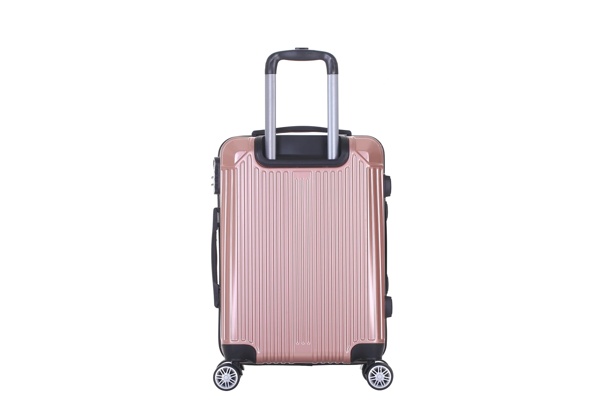 HKM-988819 Compact ABS Luggage Set with Hard Case and Cosmetic Handbag for Travel
