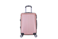HKM-988819 Compact ABS Luggage Set with Hard Case and Cosmetic Handbag for Travel