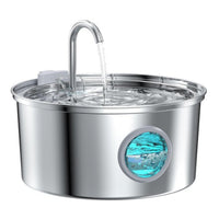 HKM-9888701 Stainless Steel Large Capacity Pet Water Dispenser for Dogs and Cats