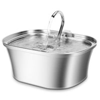 HKM-9888701 Stainless Steel Large Capacity Pet Water Dispenser for Dogs and Cats