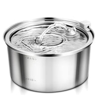 HKM-9888701 Stainless Steel Large Capacity Pet Water Dispenser for Dogs and Cats