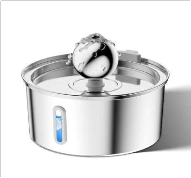 HKM-9888701 Stainless Steel Large Capacity Pet Water Dispenser for Dogs and Cats